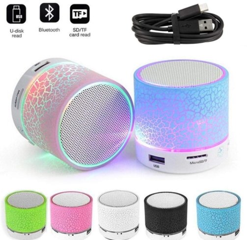 Mini Portable Bluetooth Rechargeable Speaker