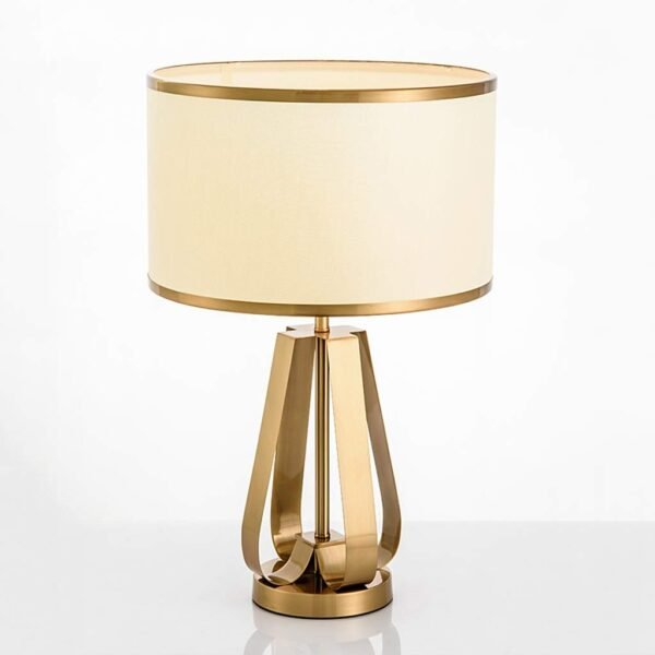 Table Lamp Electric Golden Light